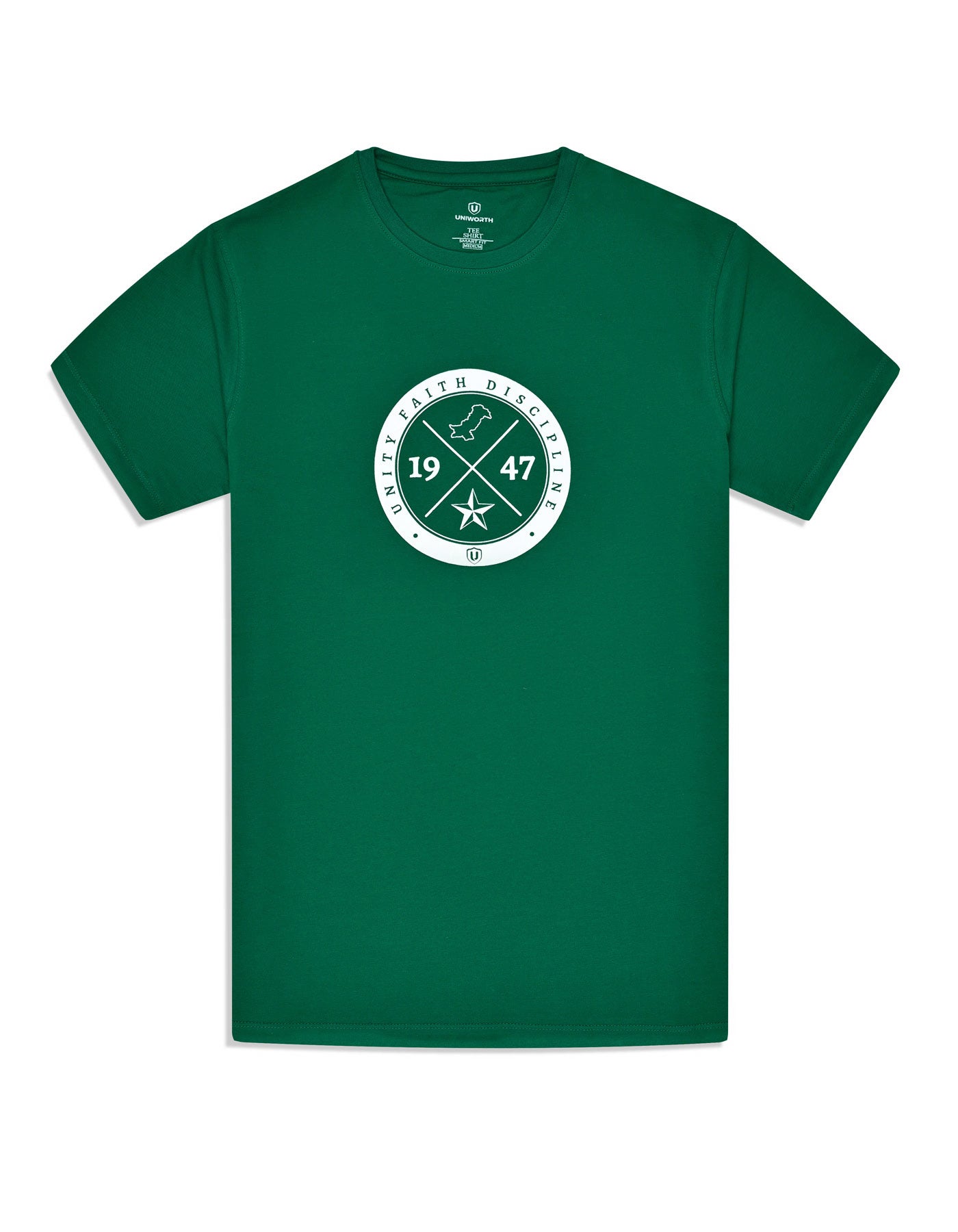 Green Crew Neck T-shirt