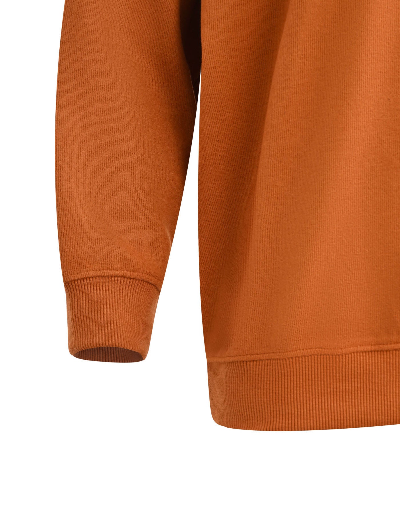 Mustard Plain Relax Fit Sweatshirt