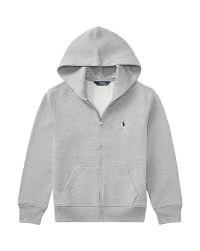 Classic Grey Zip Hoodie